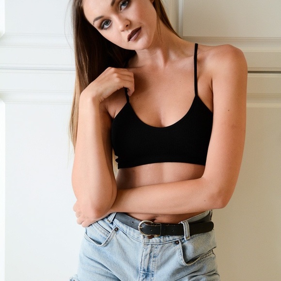 HOST PICK Seamless Slash Racer Back Bralette - Picture 2 of 3